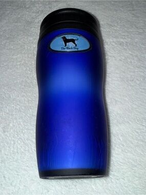 The Black Dog Martha’s Vineyard 12oz Blue Insulated Travel Tumbler Mug w/ Lid